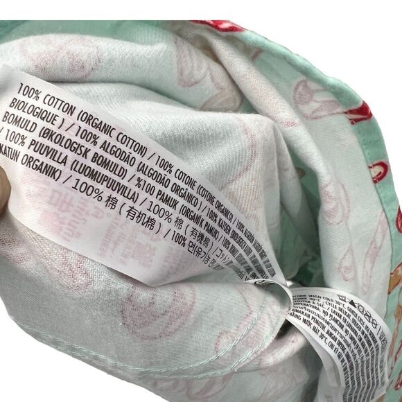 Disney Pajama Top Adult‎ 2X Mickey Mouse Long Sleeve Christmas Gingerbread Candy - Picture 6 of 8